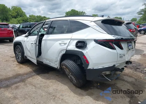 2022 Hyundai Tucson Hybrid Blue из США, поврежденный, VIN KM8JBCA11NU049873